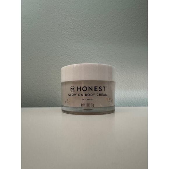 Honest Glow On Body Cream Unscented 1.0 oz- New - Picture 1 of 2